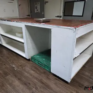 4' x 12' Counter and Shelves
 UNRESERVED