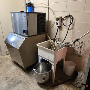 Manitowoc Ice Machine and Cleaning Supplies
 UNRESERVED