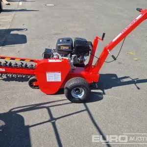 Unused Walk Behind Trencher 