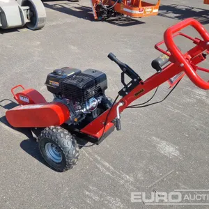 Unused Walk Behind Stump Grinder 