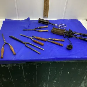 OLD TIME CURLING IRONSWAVE MAKERS