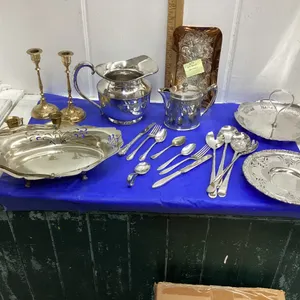 SILVERPLATE PCS,MWF EP BRASS PLATE