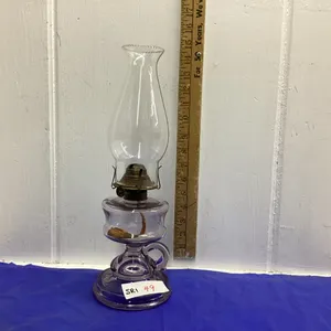 FANCY FINGER LAMP, PURPLE  TINGE