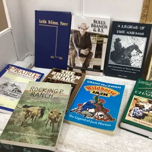 BOX OF BOOKS - WESTERN HISTORY