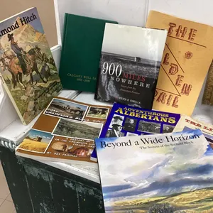 BOX OF BOOKS - MOSTLY ALBERTA HISTORICAL