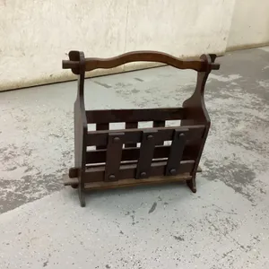 WOOD MAGAZINE RACK