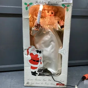 VINTAGE HOLIDAY FRIENDS ANIMATED DOLL