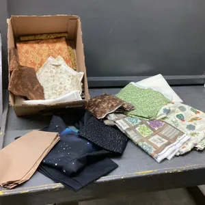 BOX OF COTTON FABRIC