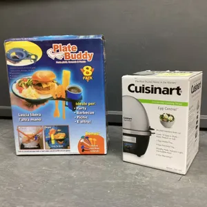 "PLATE BUDDY" AND CUISINART EGG COOKER