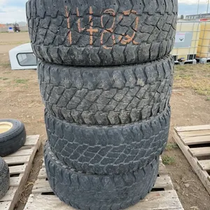 Set a four truck tires on Ford rims