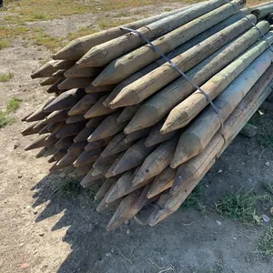 6 foot and 7 foot treated posts
