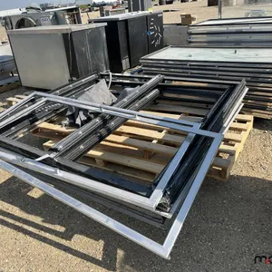 (3) Pallets of Assorted Cooler Glass Doors and Frames
 UNRESERVED