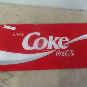 Coke/Sprite Fiberglass Sign 56'' x 13 1/2'' 