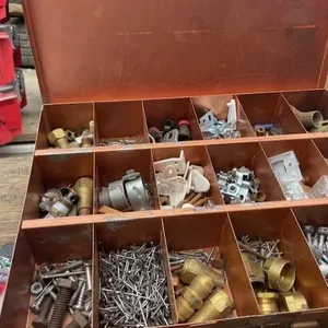 Assorted Hardware and Fittings in Case