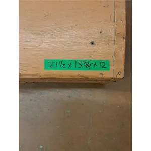 *Wood Storage Trunk With Lock And Tray- CANNOT SHIP