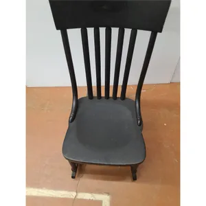 *Black Wood Rocking Chair- CANNOT SHIP