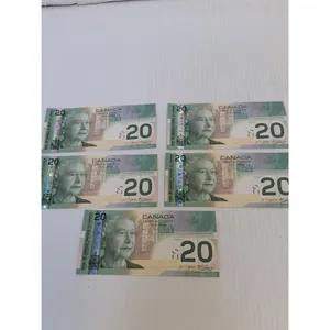 ^(5) Canadian Twenty Dollar Bills (Sequential Order) - Issued 2004, Printed 2010 - Uncirculated