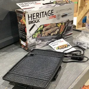 “THE ROCK” INDOOR SMOKELESS BBQ GRILL