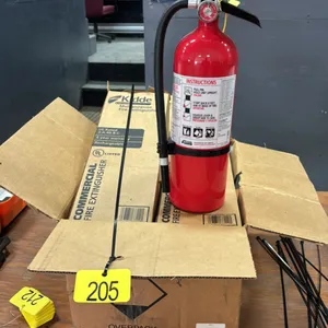 4- New fire extinguishers