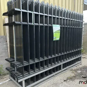 (22) Hurricane 10' Wrought Iron Site Fence Panels
 UNRESERVED