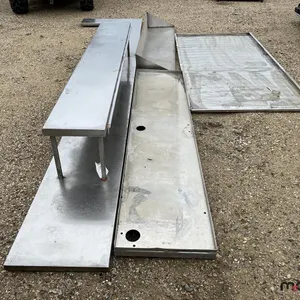 Stainless Steel Bar Top & Misc. Kitchen Accessory
 UNRESERVED
