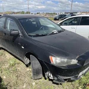 SALVAGE UNIT: 2008 Mitsubishi Lancer Car (Black)
 UNRESERVED