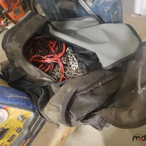 Duffel Bag w/ Tow Chain and Booster Cables
 UNRESERVED