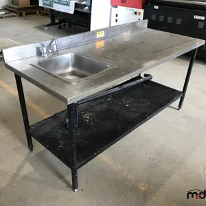 Stainless Steel Industrial Sink/Countertop
 UNRESERVED