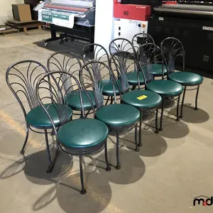 (10) Metal Dining Chairs
 UNRESERVED