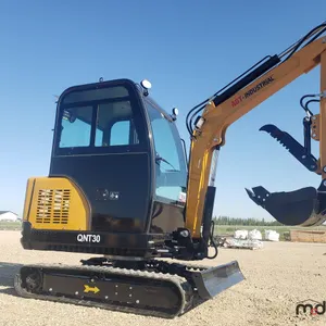 2025 AGT QNT30 Mini Enclosed Cab Excavator
 UNRESERVED
