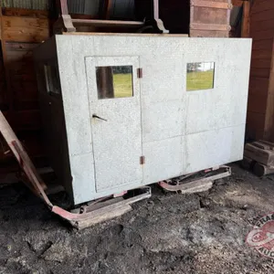Horse drawn enclosed cutter sleigh