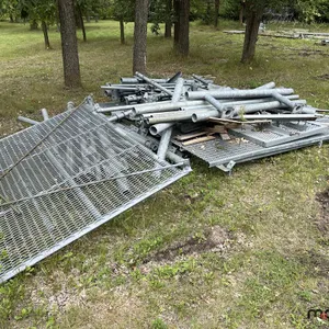 Galvanized Pipe and Platforms
 UNRESERVED