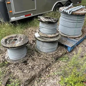 (4) Spools of Cable
 UNRESERVED