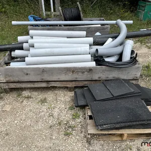 Rubber Mats, PVC Pipe and Cable
 UNRESERVED