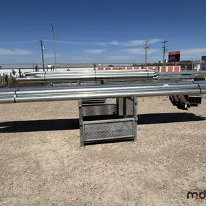 Galvanized Steel 5'' Hollow Round Tubing
 UNRESERVED