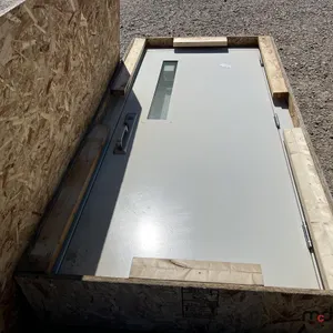 3'x7' White CBS Door w/ Frame
 UNRESERVED