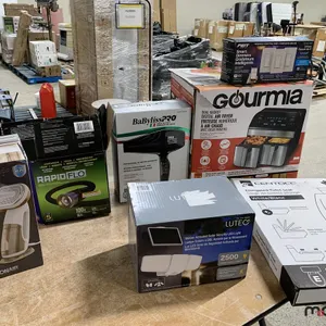 Gourmia Air Fryer, Security Light, 100' Hose, Toilet Seat, Hair Dryer, Steam iron and Wi-Fi Dimmers
 UNRESERVED