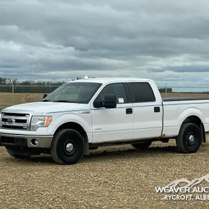 2013 FORD F150 ECO BOOST CREW CAB PICKUP