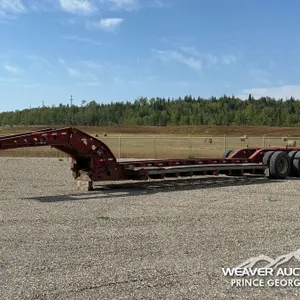 1988 NIGHT TRIDEM DOUBLE DROP LOWBED TRAILER