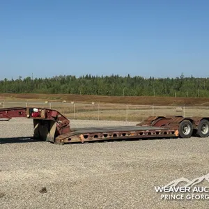 2005 ASPEN TRIDEM DOUBLE DROP LOWBED TRAILER