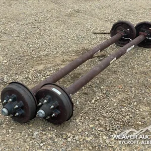 (2) TRAILER AXLES