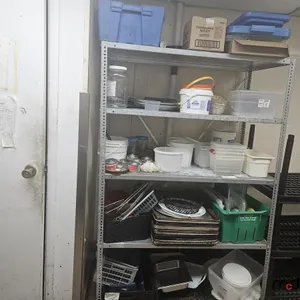 Metal Shelving w/ Contents
 UNRESERVED