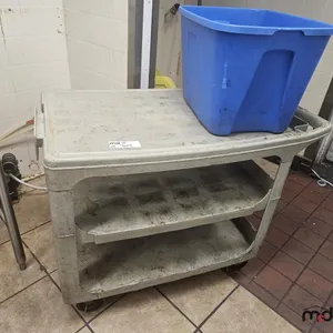 Rolling Cart and Storage Bin
 UNRESERVED