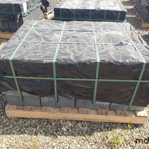 Approx. (192/96 Sq. Ft.) of Red River Paver 12" x 6" x 2 3/8" Marble Grey Coloured Patio Stones
 UNRESERVED