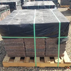Approx. (120/85 Sq. Ft.) of Roman Paver 8" x 12" x 2 3/8" Mocha Coloured Patio Stones
 UNRESERVED