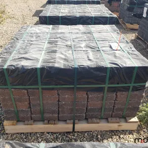 Approx. (360/83 Sq. Ft.) of Roman Paver 8" x 4" x 2 3/8" Mocha Coloured Patio Stones
 UNRESERVED