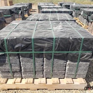 Approx. (144/83 Sq. Ft.) of Roman Paver 8" x 10" x 2 3/8" Charcoal Coloured Patio Stones
 UNRESERVED