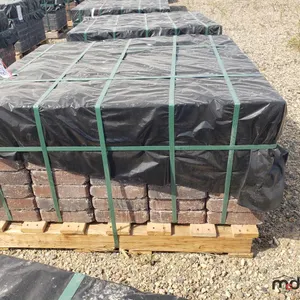 Approx. (240/83 Sq. Ft.) of Roman Paver 8" x 6" x 2 3/8" Mocha Coloured Patio Stones 
 UNRESERVED