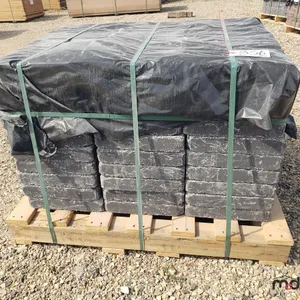Approx. (120/83 Sq. Ft.) of Roman Paver 8" x 12" x 2 3/8" Charcoal Coloured Patio Stones
 UNRESERVED