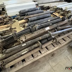 (2) Pallets of Assorted Driveshafts & Steel Round Covers
 UNRESERVED